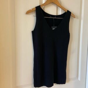 Jarbo Womens Unpinning Sleeveless Tank Top Blouse Size 36 in Black NWT
